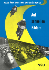 NSU Sportmax und Geländemax Pressemitteilung Katalog