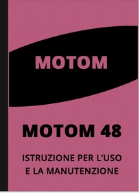 Motom 48 ccm 4-stroke moped moped manual manual manual