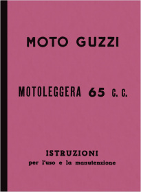 Moto-Guzzi Motoleggera 65ccm user manual Istruzioni