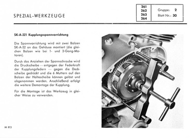 Zündapp Combimot KM 48 and KM 50 with engine type 255 Workshop manual Repair instructions 1954-1959