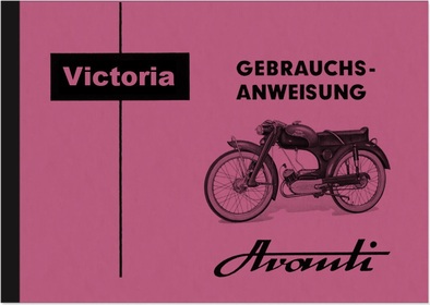 Victoria Avanti SM 52 and SM 51 K Operating Instructions Operating Instructions Manual