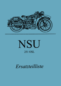 NSU 251 OSL Ersatzteilliste