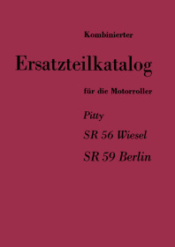 IWL Pitty SR56 Wiesel und SR59 Berlin Ersatzteilliste