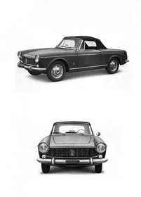 Fiat 1500 Cabrio (118 H) Operating Instructions Manual 118H 118K