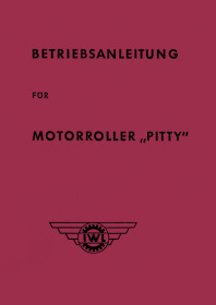 IWL Pitty Motorroller Bedienungsanleitung