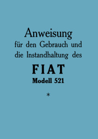 Fiat 521 User Owner's Manual