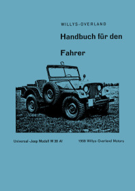 Willys-Overland Jeep M 38 AI Bedienungsanleitung