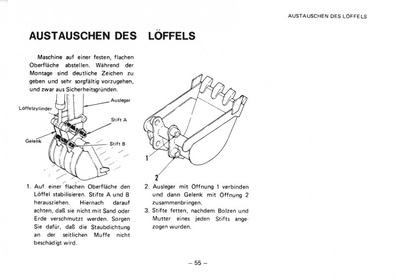 Komatsu PC05-1 Excavator User Manual Manual Manual Maintenance