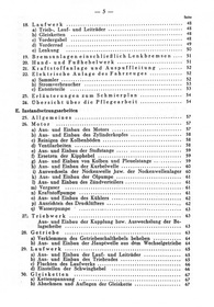NSU Kettenkraftkrad HK 101 Operating Instructions Manual D624/1 Description HK101 D 624/1
