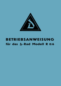 D-Rad R 0/6 Bedienungsanleitung