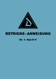 D-Rad R 11 Bedienungsanleitung