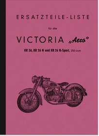Victoria KR 26 Aero KR 26N N-Sport Ersatzteilliste