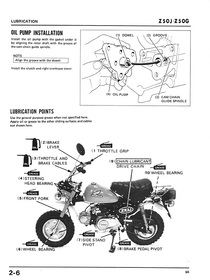 Honda Monkey Z50J Z50G Assembly Instructions Repair Instructions Workshop Manual