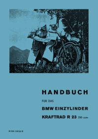 BMW R23 User Owner's Manual