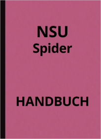 NSU Spider with Wankel engine operating instructions