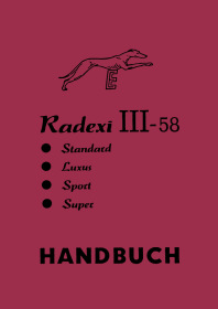 Express Radexi III-58 (3-58) User Owner's Manual