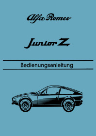 Alfa Romeo Junior Z User Owner's Manual
