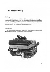 Maybach HL 120 TRM Operating Instructions Manual Operating Instructions Engine
