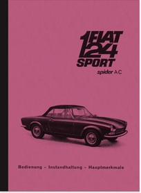 Fiat 124 Sport Spider AC Bedienungsanleitung