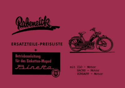 Rabeneick Binetta User Owner's Manual