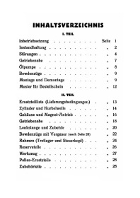 Flottweg Bicycle Spare Parts List Catalog Repair Manual