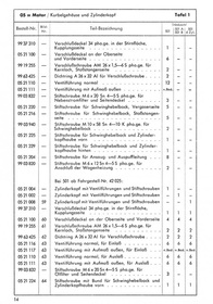 BMW 501 A B 6-cylinder spare parts list spare parts catalog parts catalog 1952-1956
