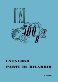 Fiat 500 B Topolino Spare Parts List Catalog