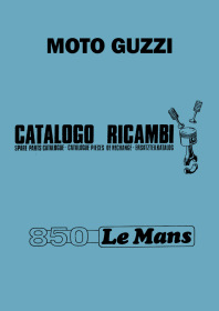 Moto Guzzi 850 Le Mans Spare Parts List Catalog