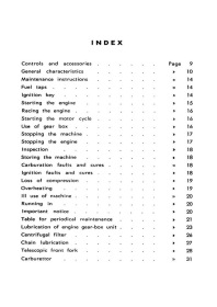Moto Guzzi Stornello Sport User Owner's Manual