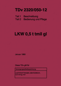 VW Iltis User Owner's Manual