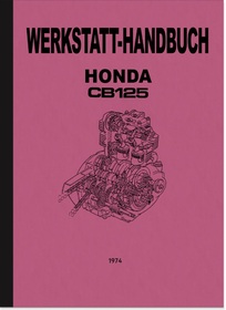 Honda CB125 1974 Reparaturanleitung Werkstatthandbuch