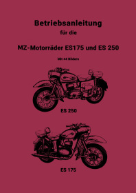 MZ ES175 and ES250 User Owner's Manual