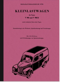 Framo V 901 und V 901/2 Kleinlaster Reparaturanleitung Werkstatthandbuch