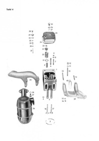 Güldner Diesel tractors A2K, A2KN repair instructions and spare parts list