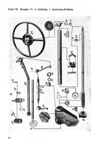 Maybach medium towing vehicle 3t (Sd.Kfz.11) Spare parts list H kl 6 n s k Service instructions D 66