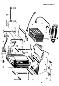 Bungartz Four Wheel Tractor T8-DA Spare Parts List Spare Parts Catalogue 8505 Deutz F2L