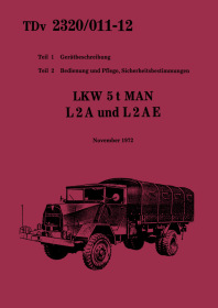 MAN 5t type L2A and L2AE User Owner's Manual