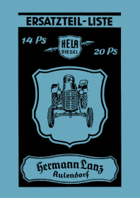 Hela 14 PS and 20 PS Diesel Tractor Spare Parts List Catalog