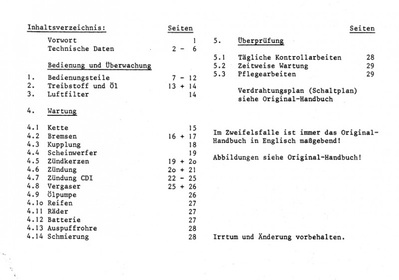 Kawasaki S1-250, S2-350, H1-500, H1B 500 and H2-750 Operation Manual Operation Manual
