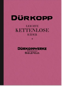 Dürkopp Diana Fahrrad Fahrräder Beschreibung Broschüre Katalog