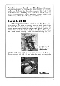 Ardie MF 125 Motorbike Description Brochure