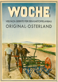 Week "Multiple devices for potato cultivation" Original-Osterland Poster Picture