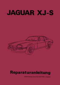 Jaguar XJ-S Reparaturanleitung Werkstatthandbuch