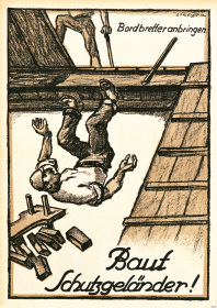 Industrial safety "guardrail" Safety Safety instruction Poster Warning Note