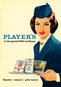 Players cigarettes tobacco "smoking-strange - good mood" Poster Picture