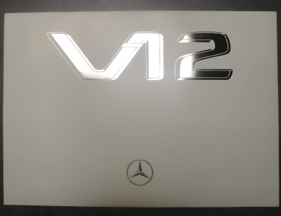 Mercedes 600 SEL V12 (W140) Prospekt Bildmappe