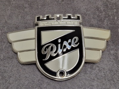 Original Rixe 50 98 125 150 Tankemblem Logo/Zeichen/Schild Moped Motorrad