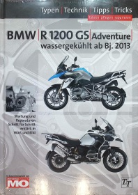 BMW R1200GS Adventure wassergekühlt Reparaturanleitung Handbuch Wartung