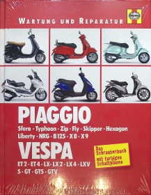Piaggio / Vespa Wartung und Reparaturanleitung