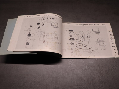 Vespa 150 und GS Touren und Grand-Sport 1956 Original Ersatzteilkatalog